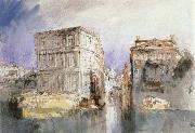 Joseph Mallord William Turner Canal oil on canvas